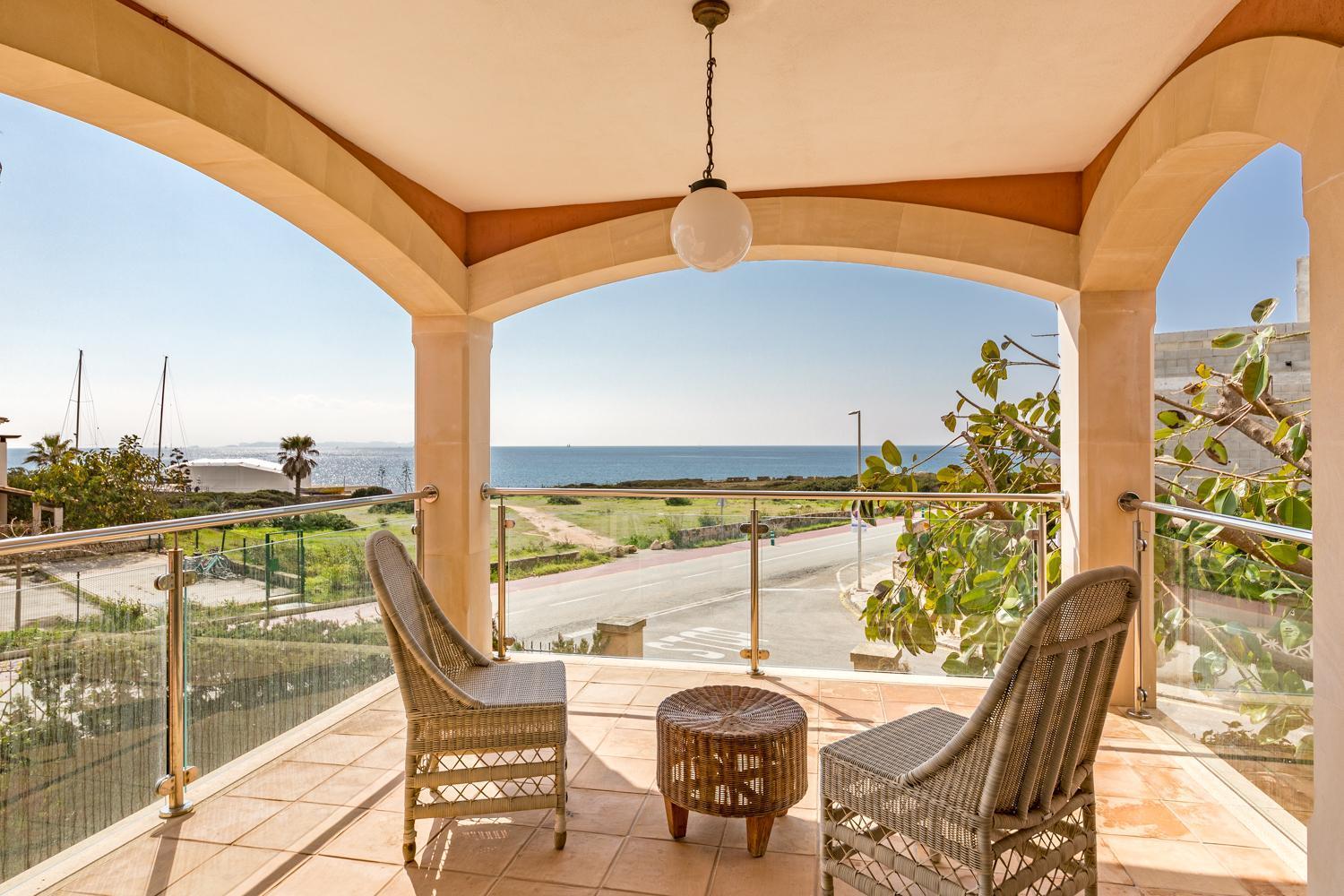 Mallorca Finca Haus Mit Pool Direkt Am Meer Es Trenc, Bootstour Moeglich Са-Рапита Экстерьер фото