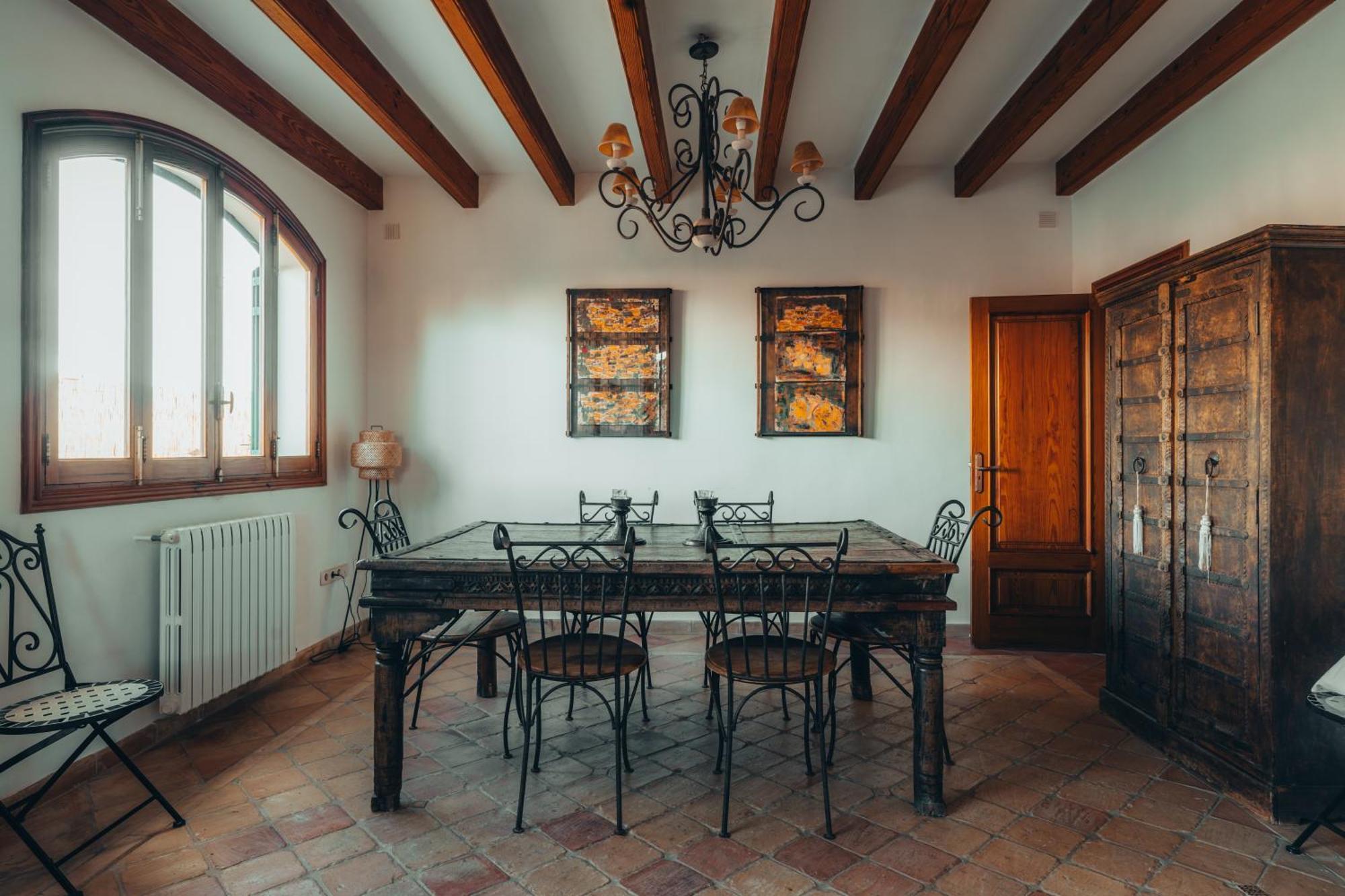 Mallorca Finca Haus Mit Pool Direkt Am Meer Es Trenc, Bootstour Moeglich Са-Рапита Экстерьер фото