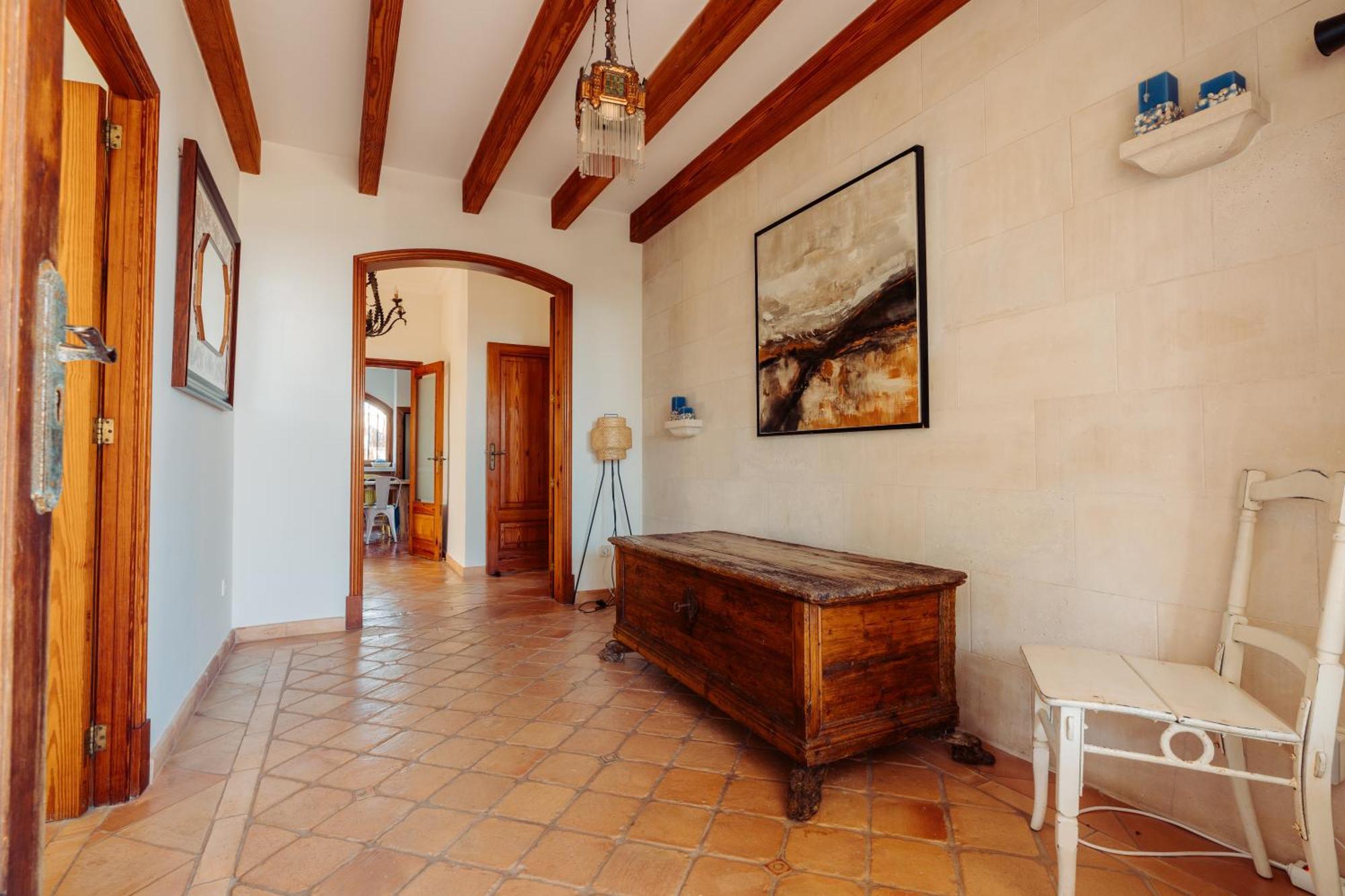 Mallorca Finca Haus Mit Pool Direkt Am Meer Es Trenc, Bootstour Moeglich Са-Рапита Экстерьер фото