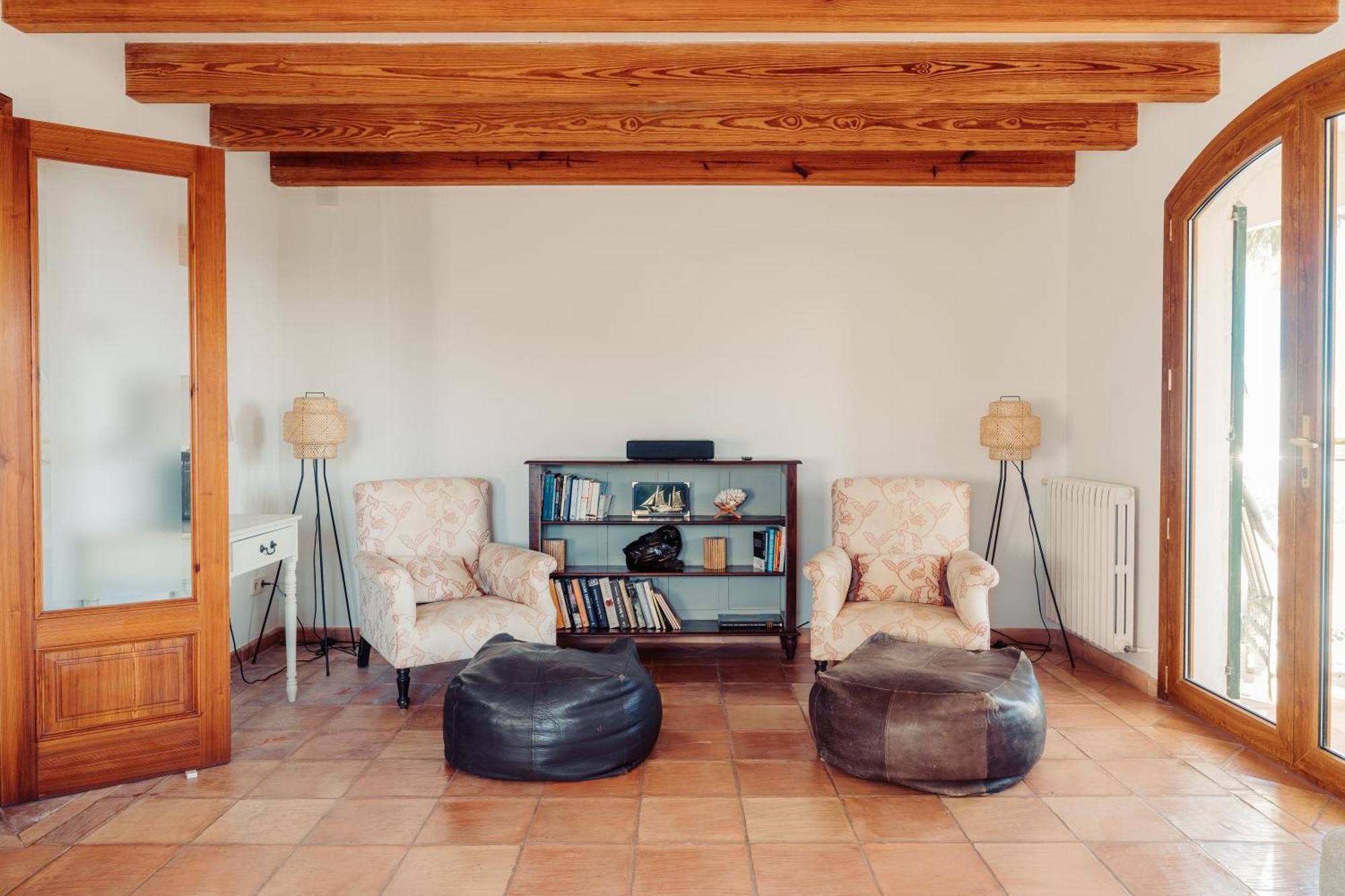 Mallorca Finca Haus Mit Pool Direkt Am Meer Es Trenc, Bootstour Moeglich Са-Рапита Экстерьер фото
